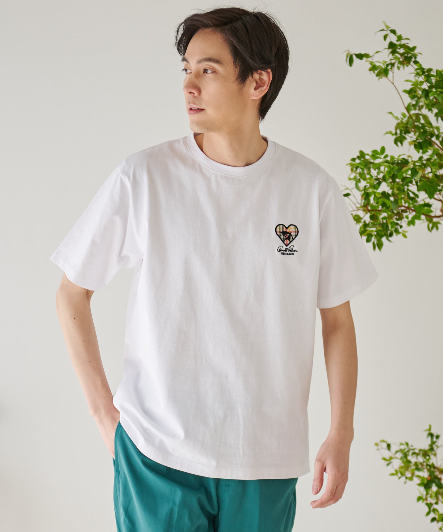 ハートモチーフシェアTシャツ