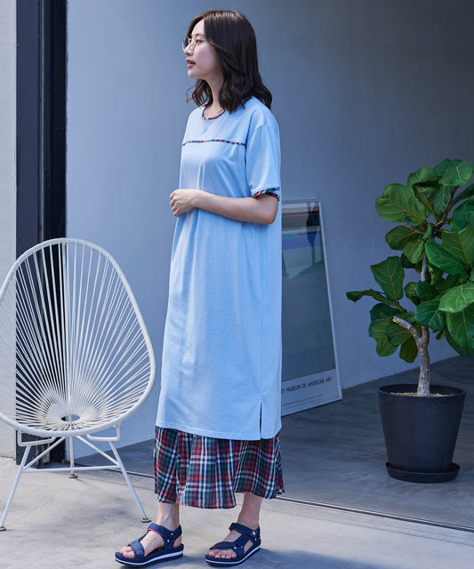 Arnold Palmer 【残り3点】パーマーチェック トリムワンピース