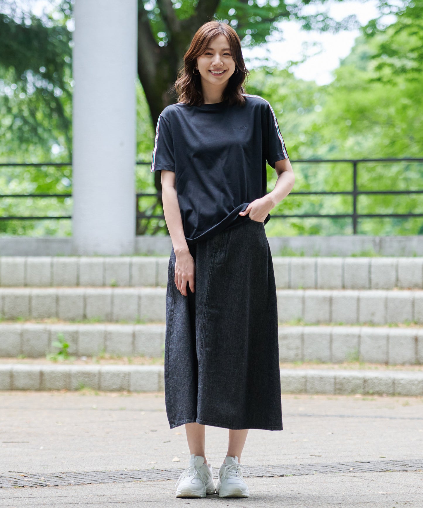 AirFlex天竺 シェアラインTシャツ