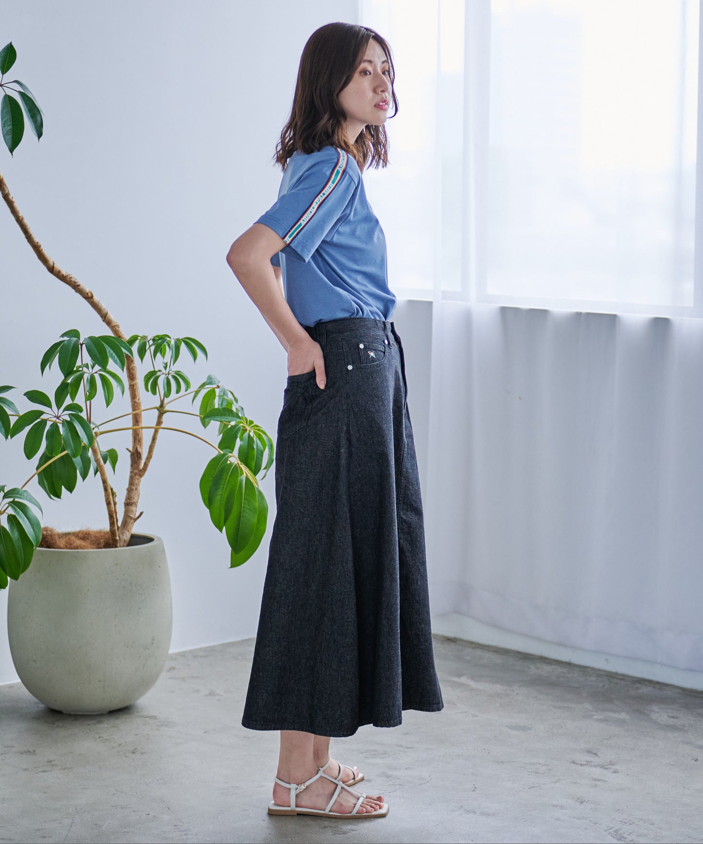 AirFlex天竺 シェアラインTシャツ