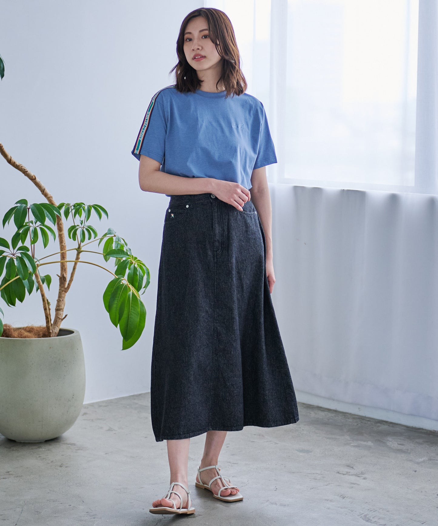 AirFlex天竺 シェアラインTシャツ