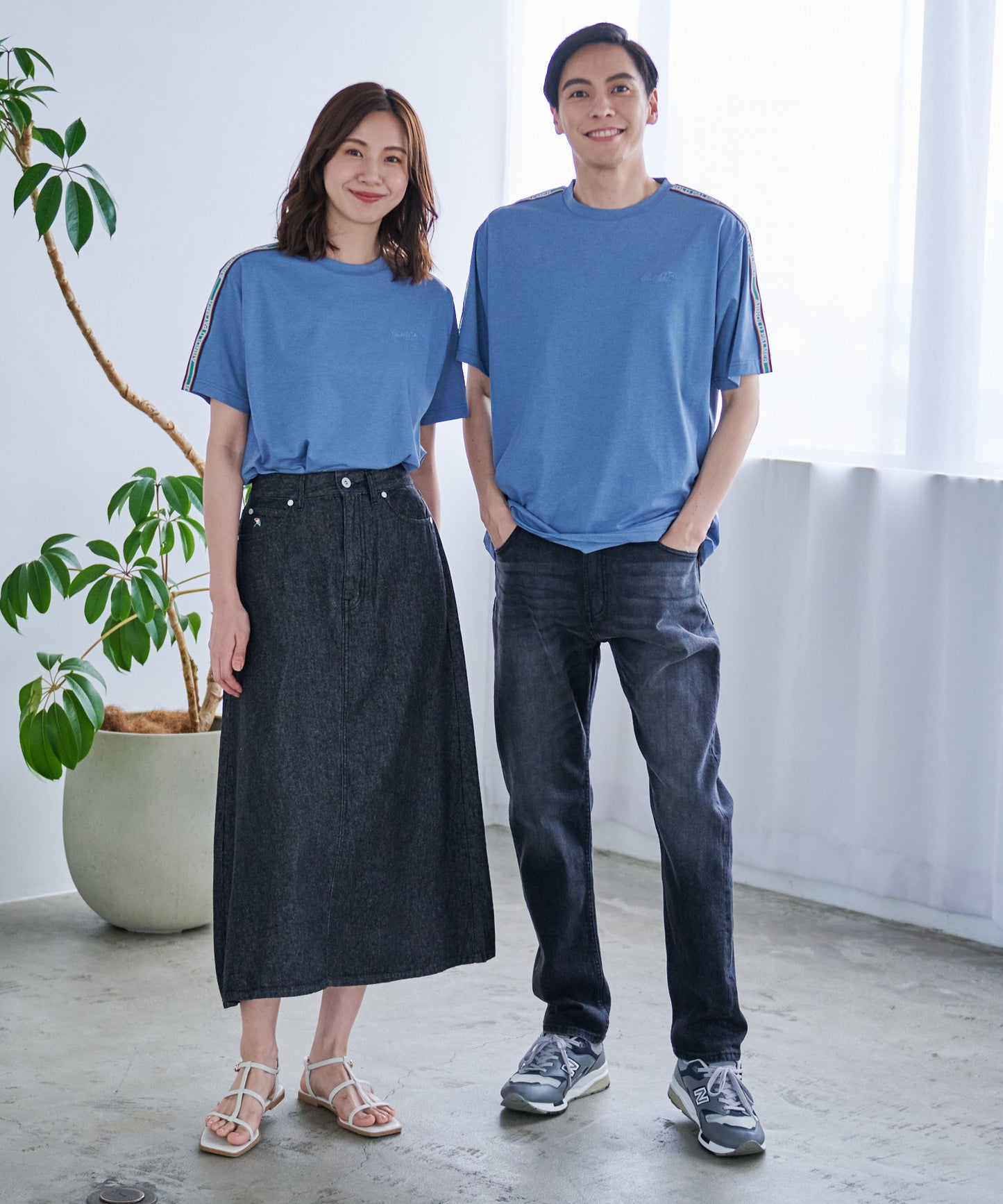 AirFlex天竺 シェアラインTシャツ