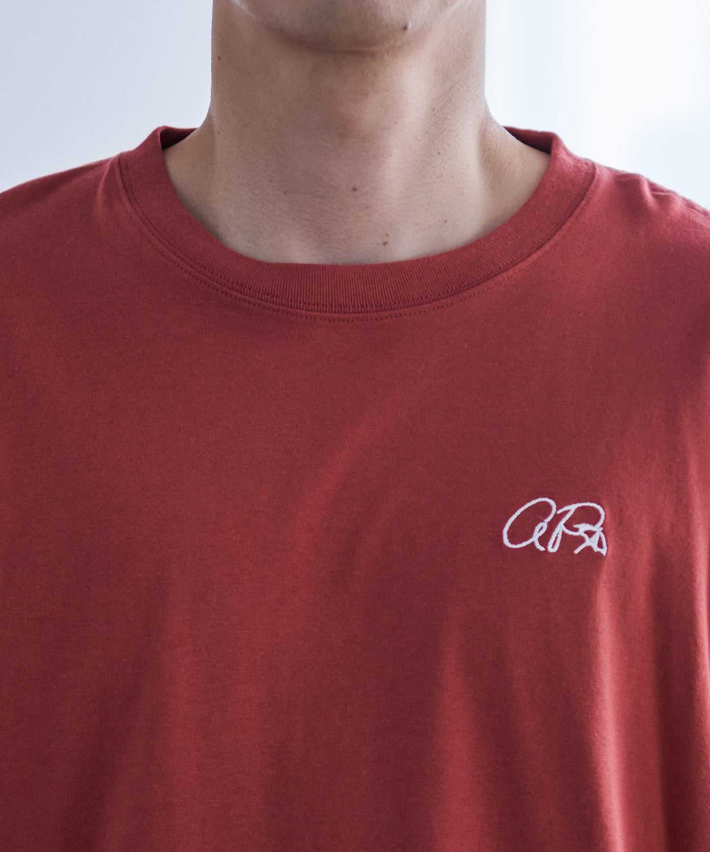 バックロゴ グラフィック シェアTシャツ