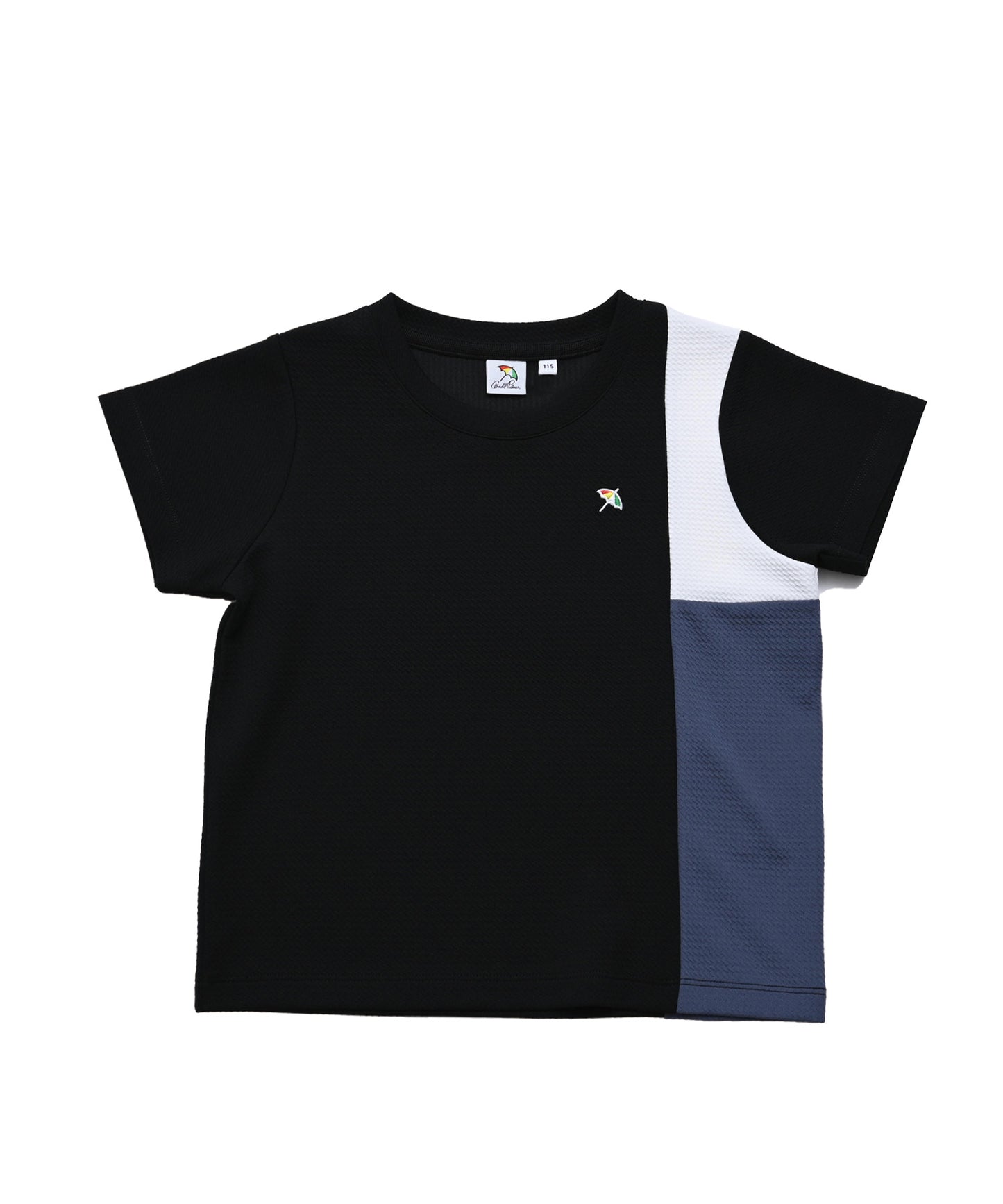 ドライワッフル カラーブロッキングTシャツ【キッズ】