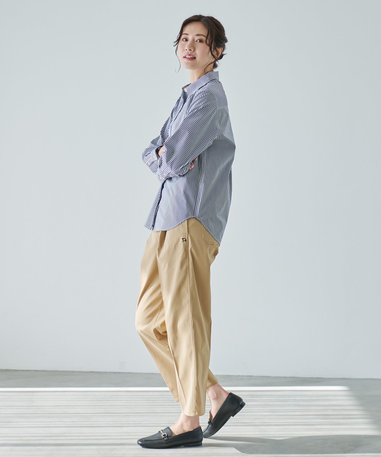 【残り2点】テックストレッチ ワイドパンツ
