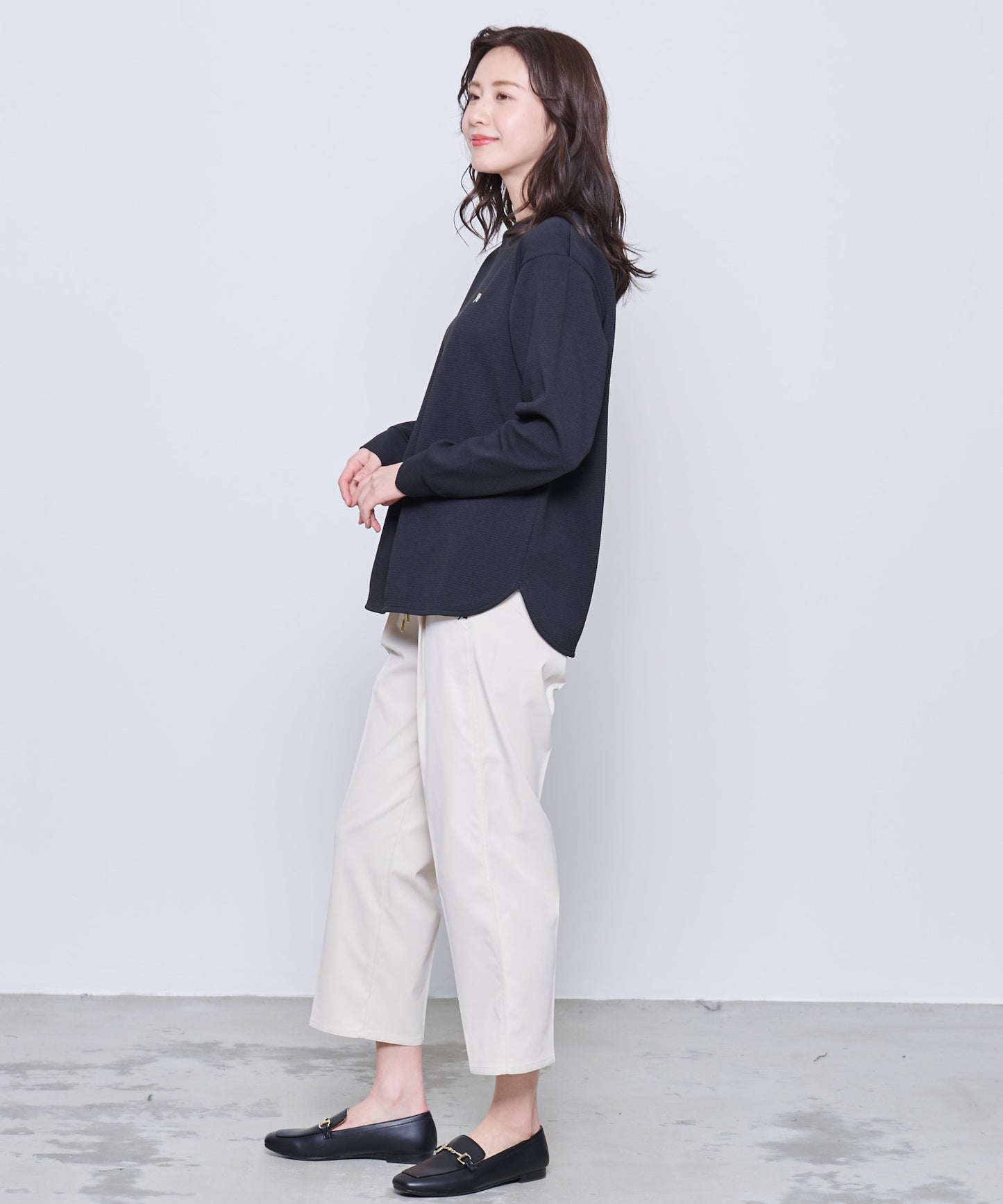 【残り2点】テックストレッチ ワイドパンツ