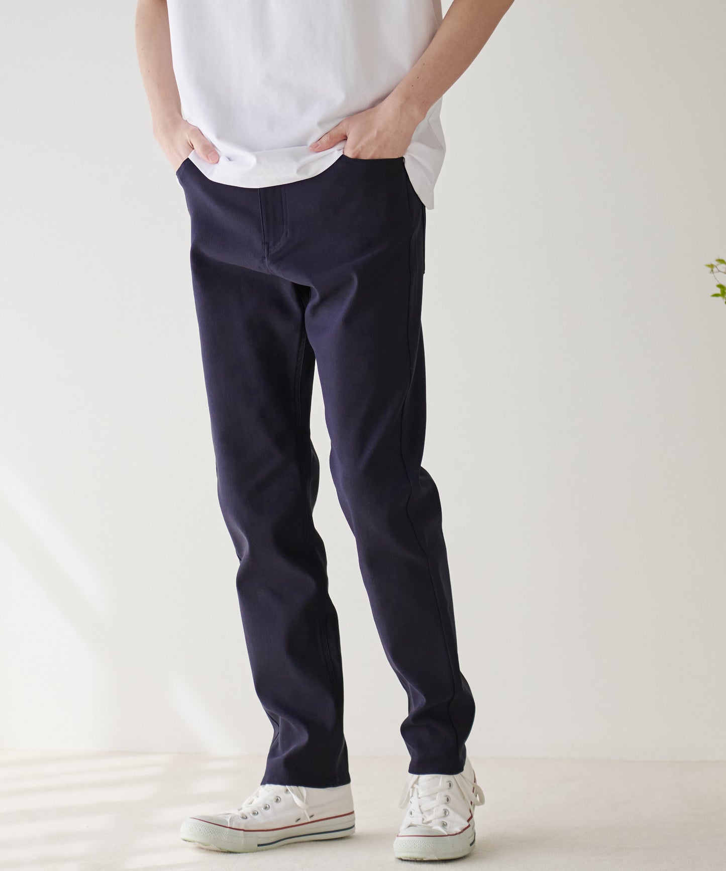 【残り1点】テーパードストレッチチノパンツ