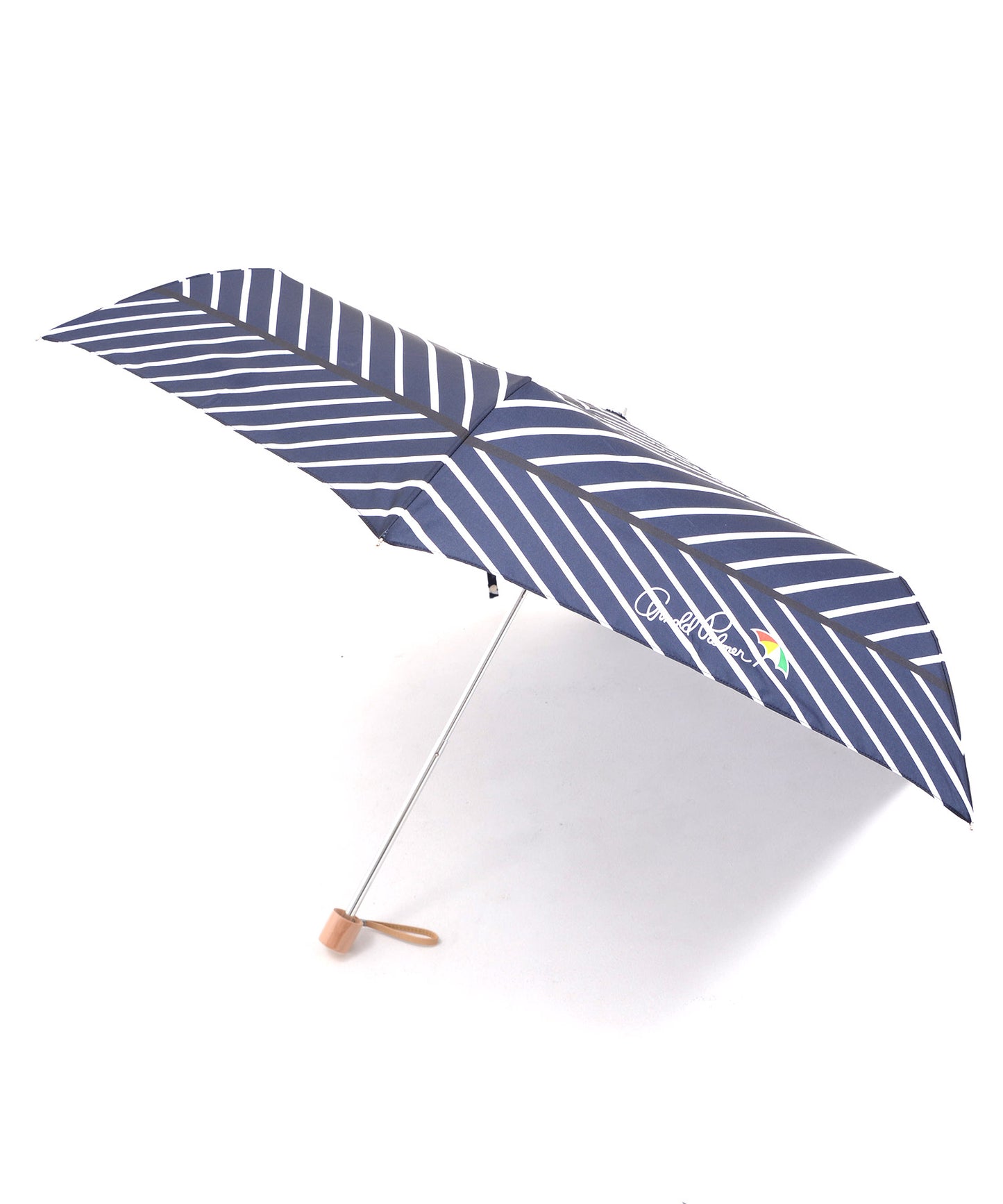ストライプ晴雨兼用シェア折り畳み傘