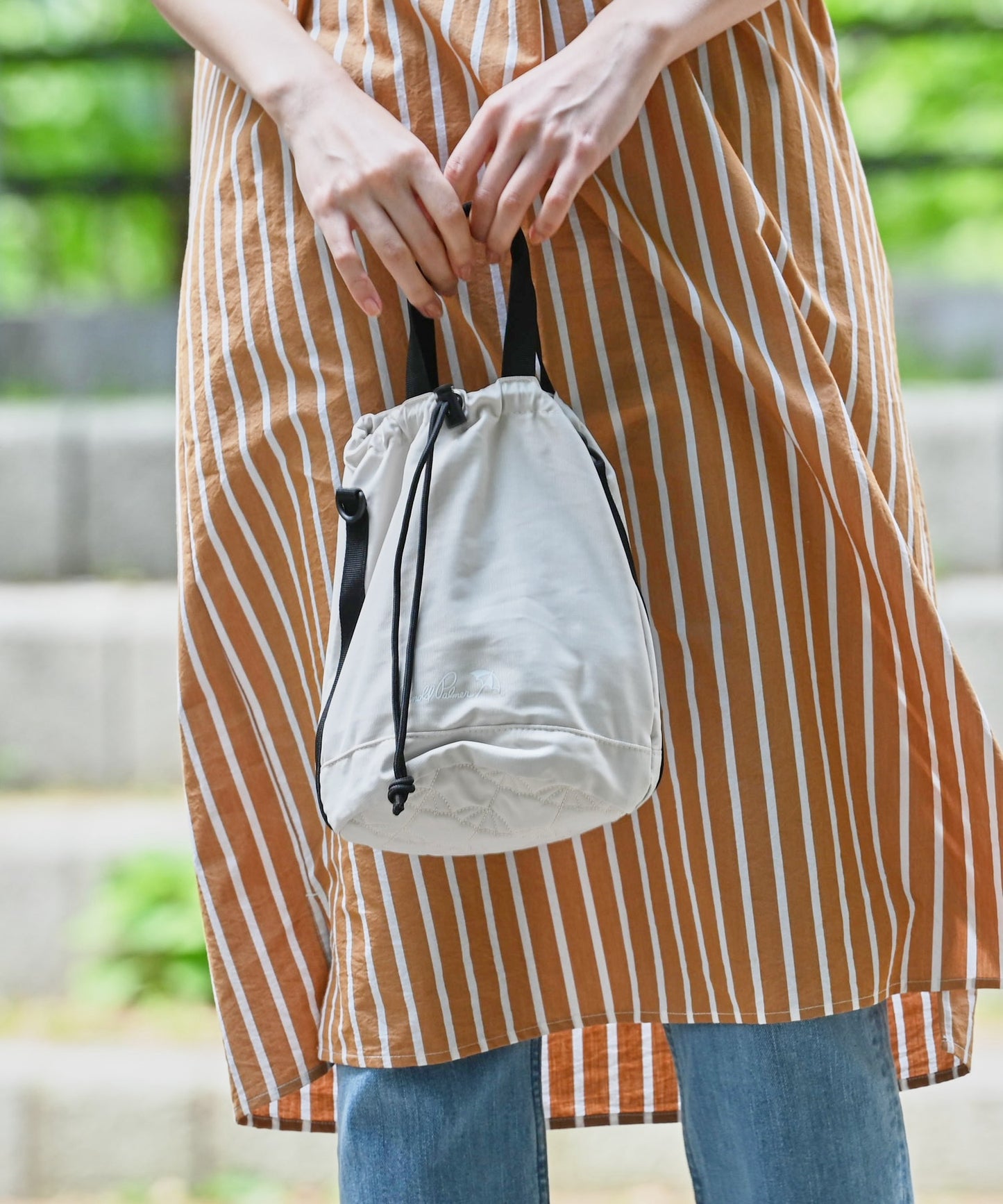 【期間限定】アンブレラキルト 2WAY巾着 シェアショルダーバッグ