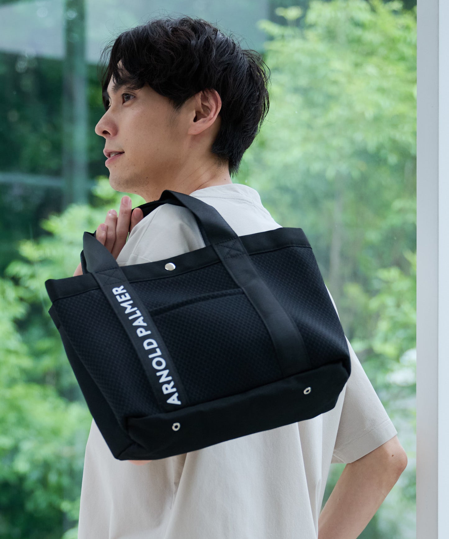 メッシュコンビ シェアトートバッグ