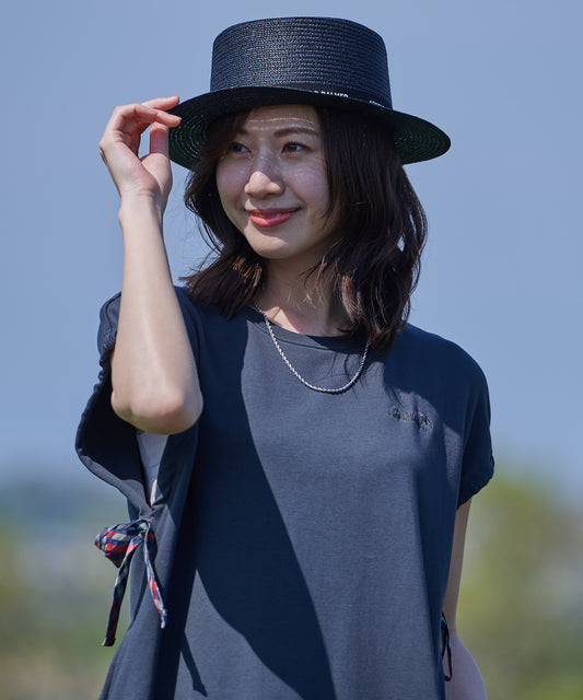 Arnold Palmer 雑材ロゴリボンハット