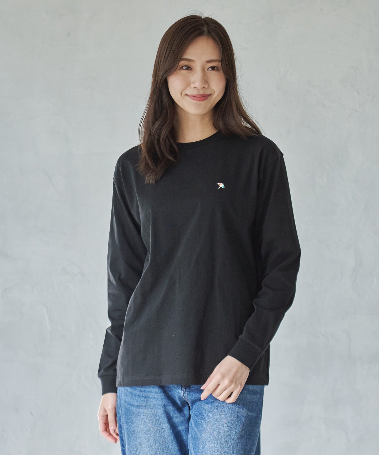 天竺シェアロングスリーブTシャツ