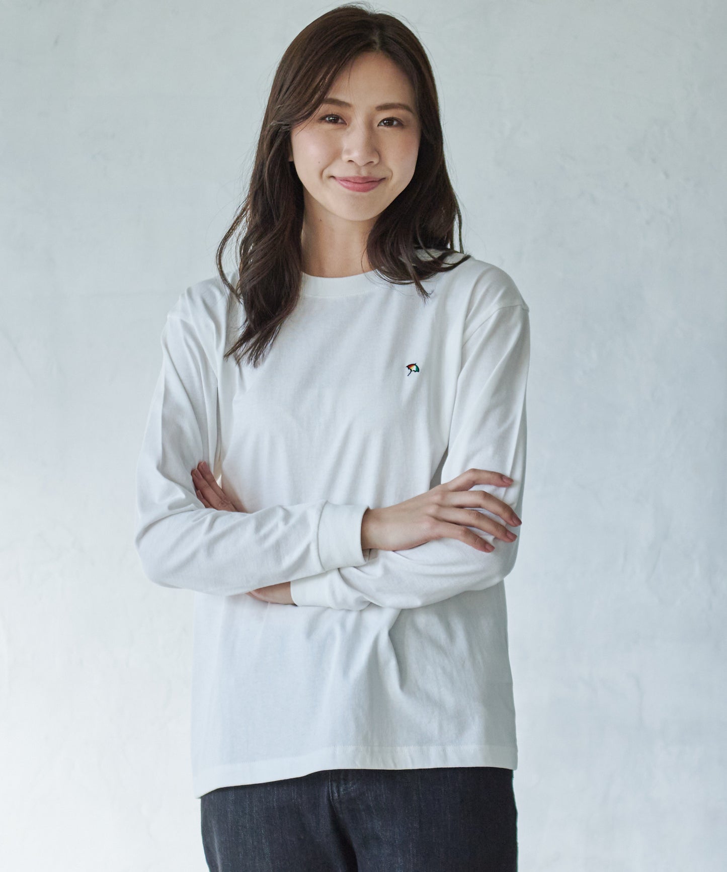 天竺シェアロングスリーブTシャツ