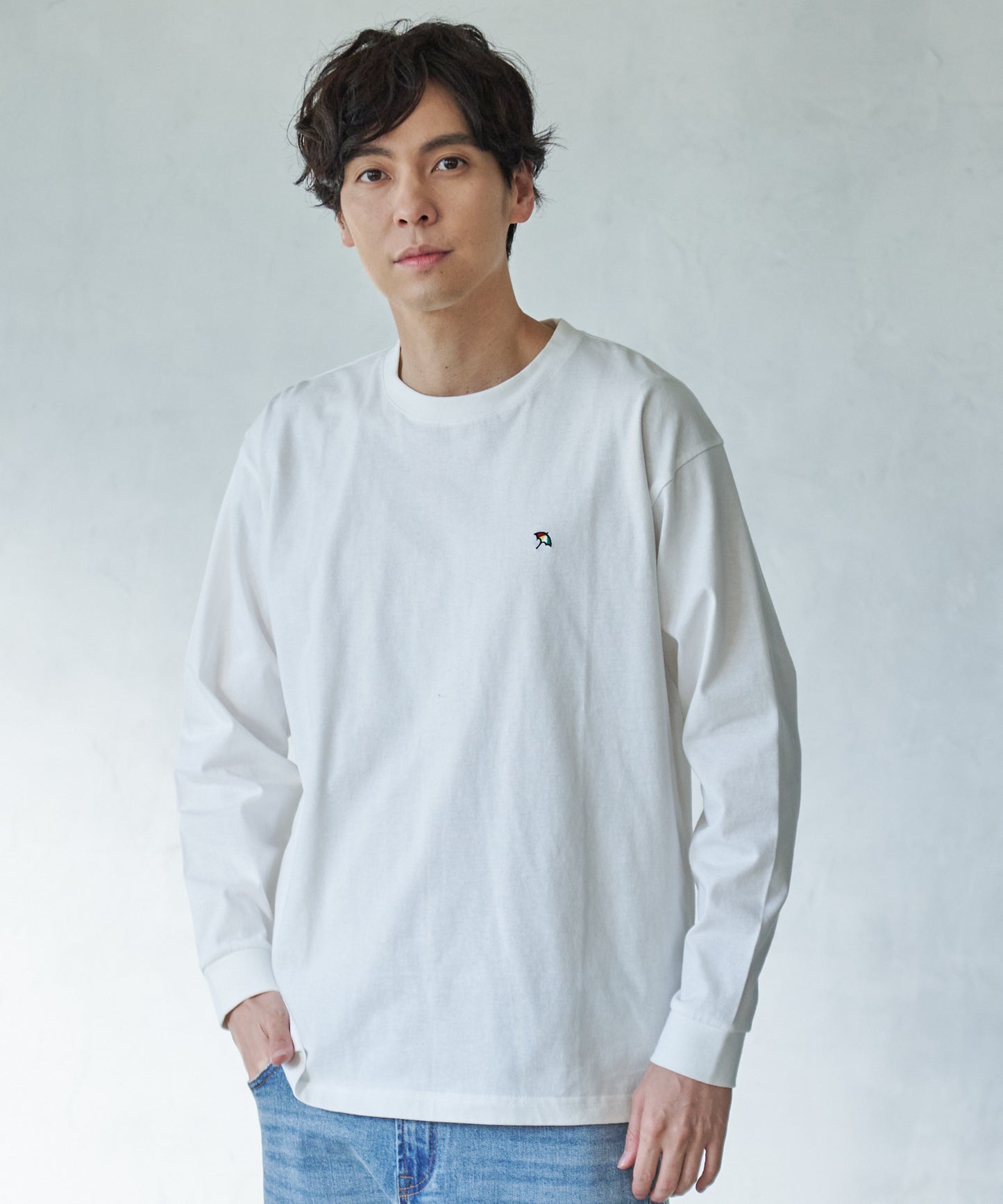 天竺シェアロングスリーブTシャツ