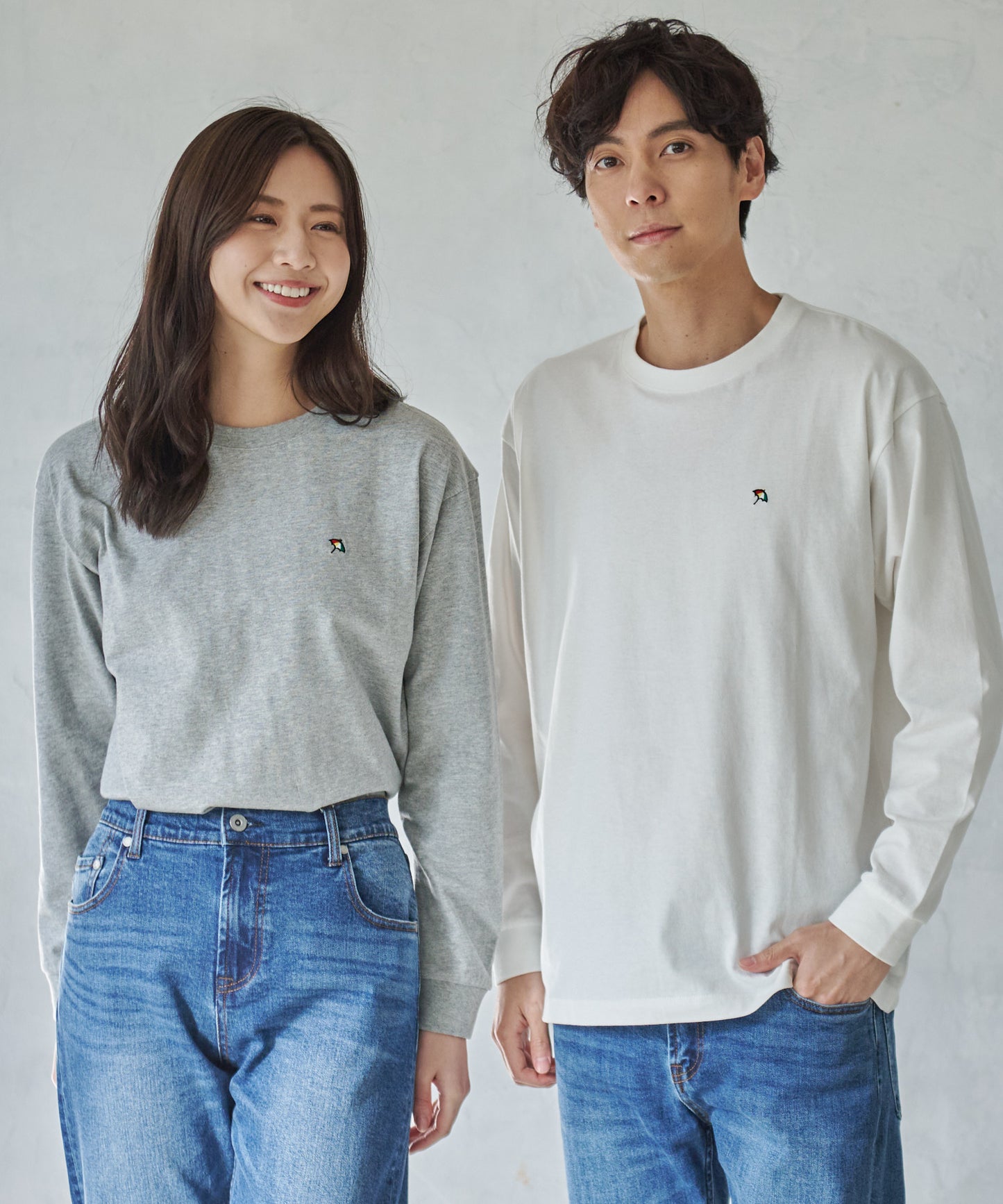 天竺シェアロングスリーブTシャツ