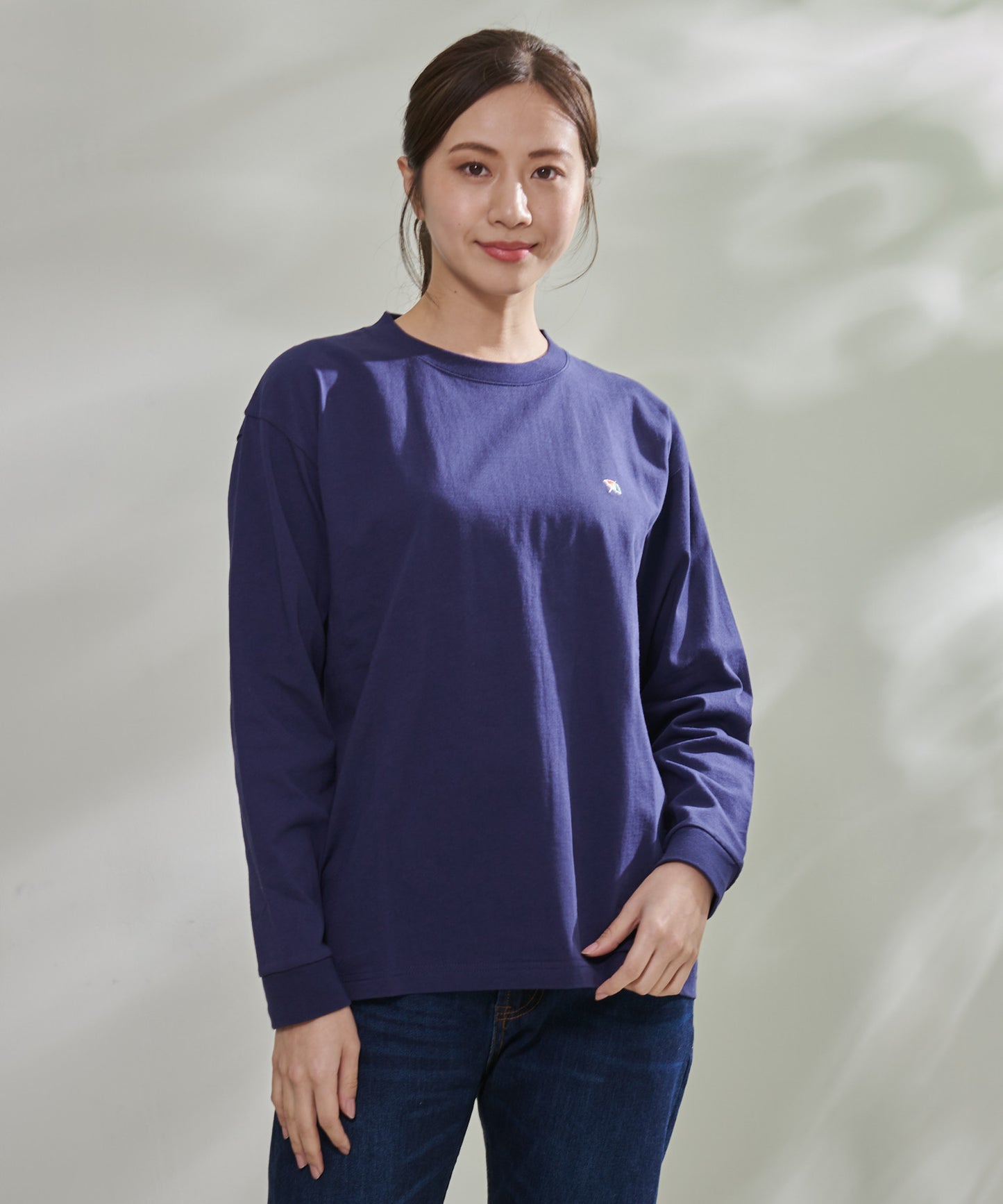 天竺シェアロングスリーブTシャツ