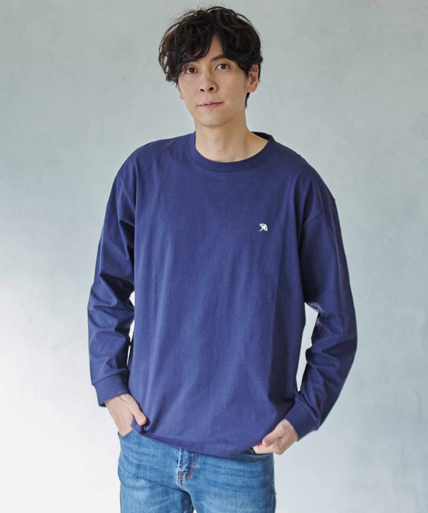 天竺シェアロングスリーブTシャツ