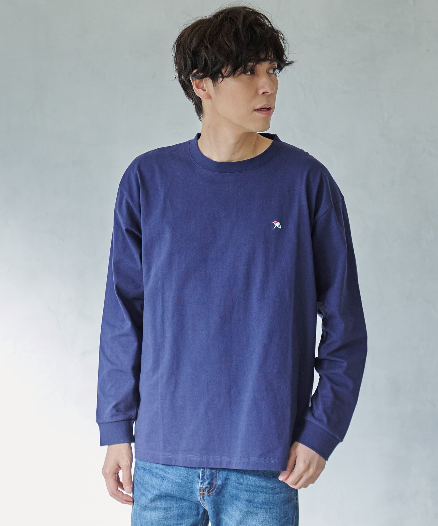 天竺シェアロングスリーブTシャツ