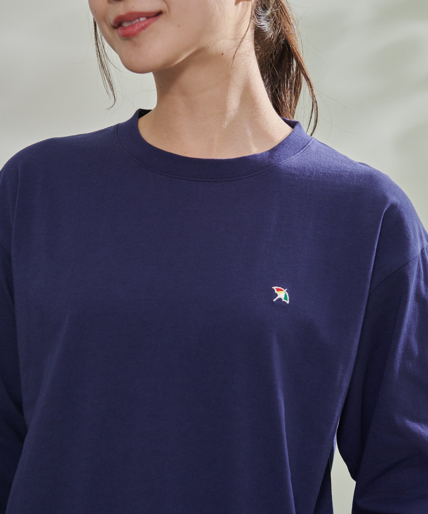 天竺シェアロングスリーブTシャツ