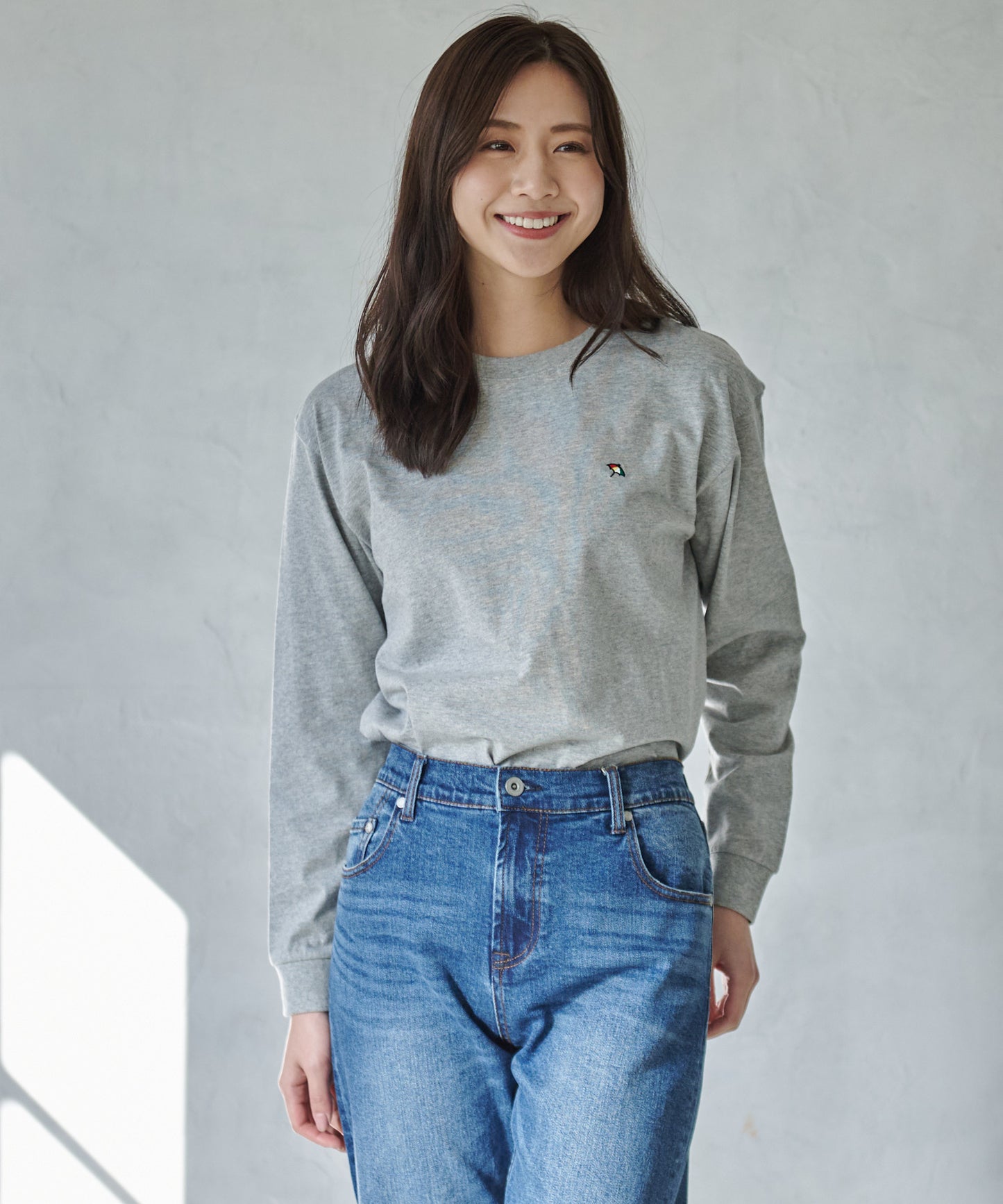 天竺シェアロングスリーブTシャツ