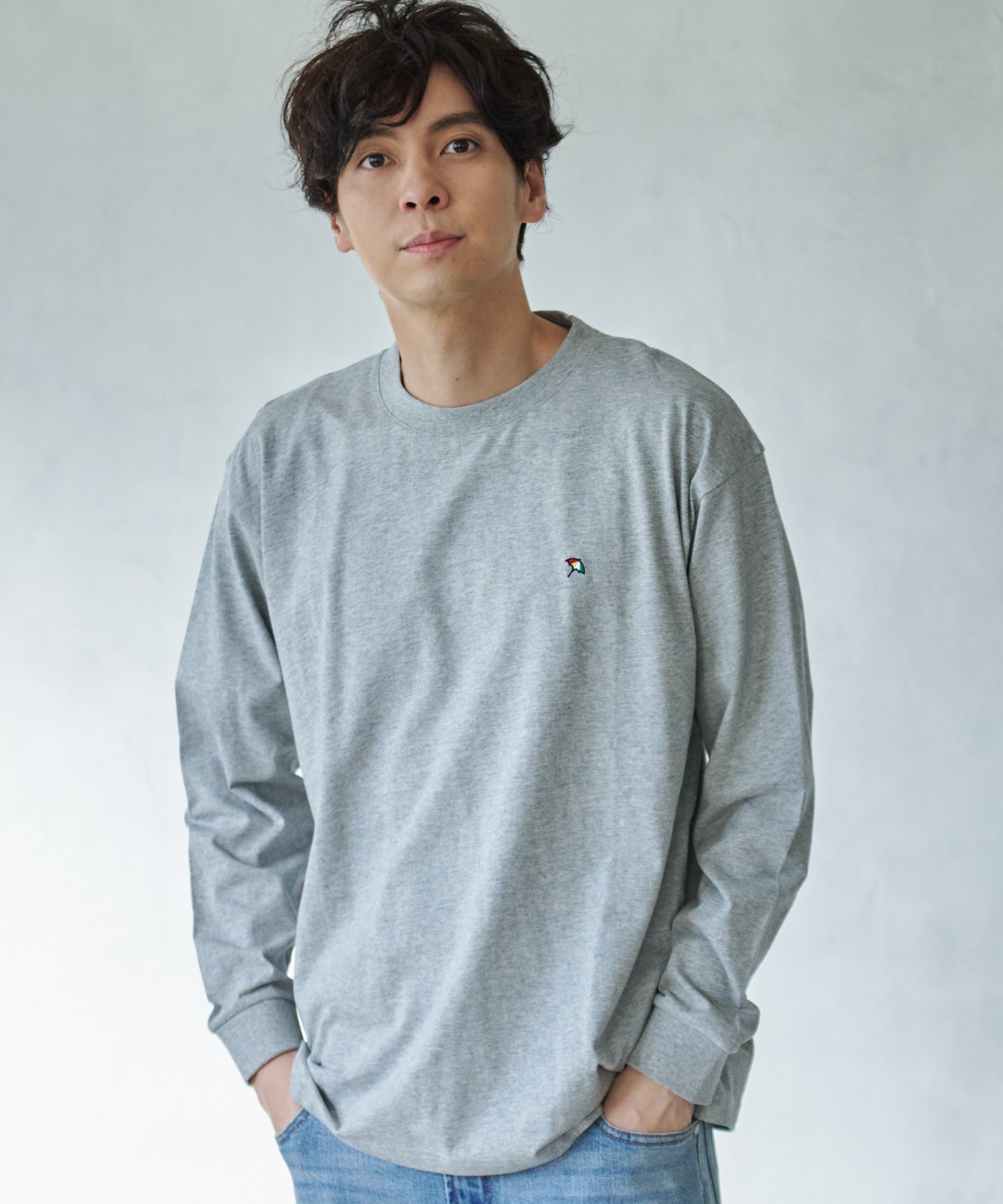 天竺シェアロングスリーブTシャツ