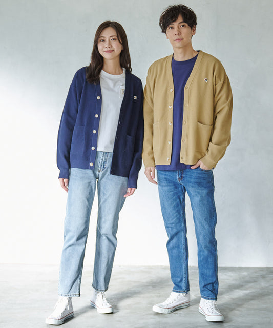 Arnold Palmer 【残り1点】ラーベン編みニット シェアカーディガン