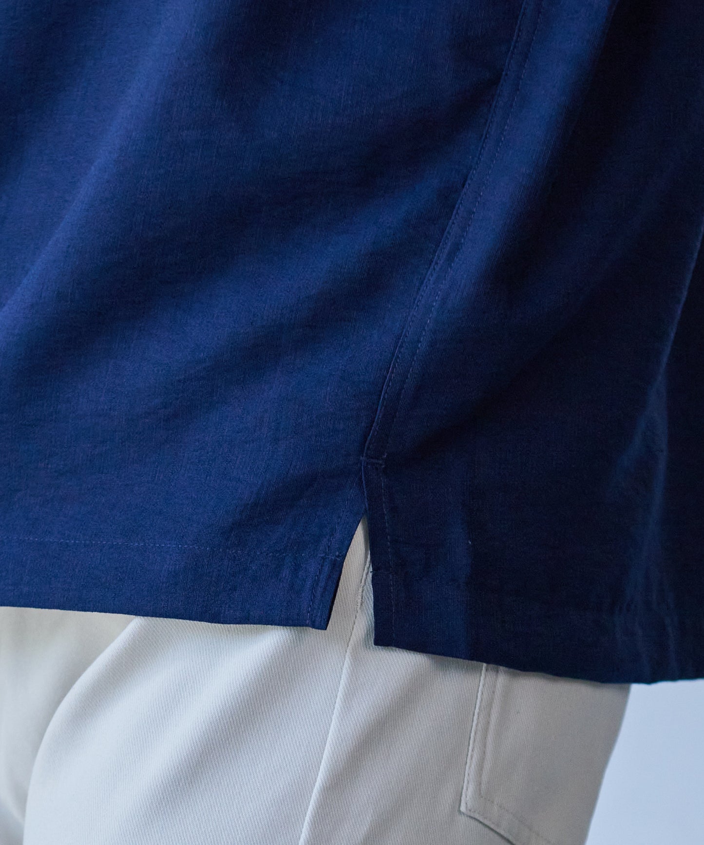 アムンゼン オープンカラーシャツ