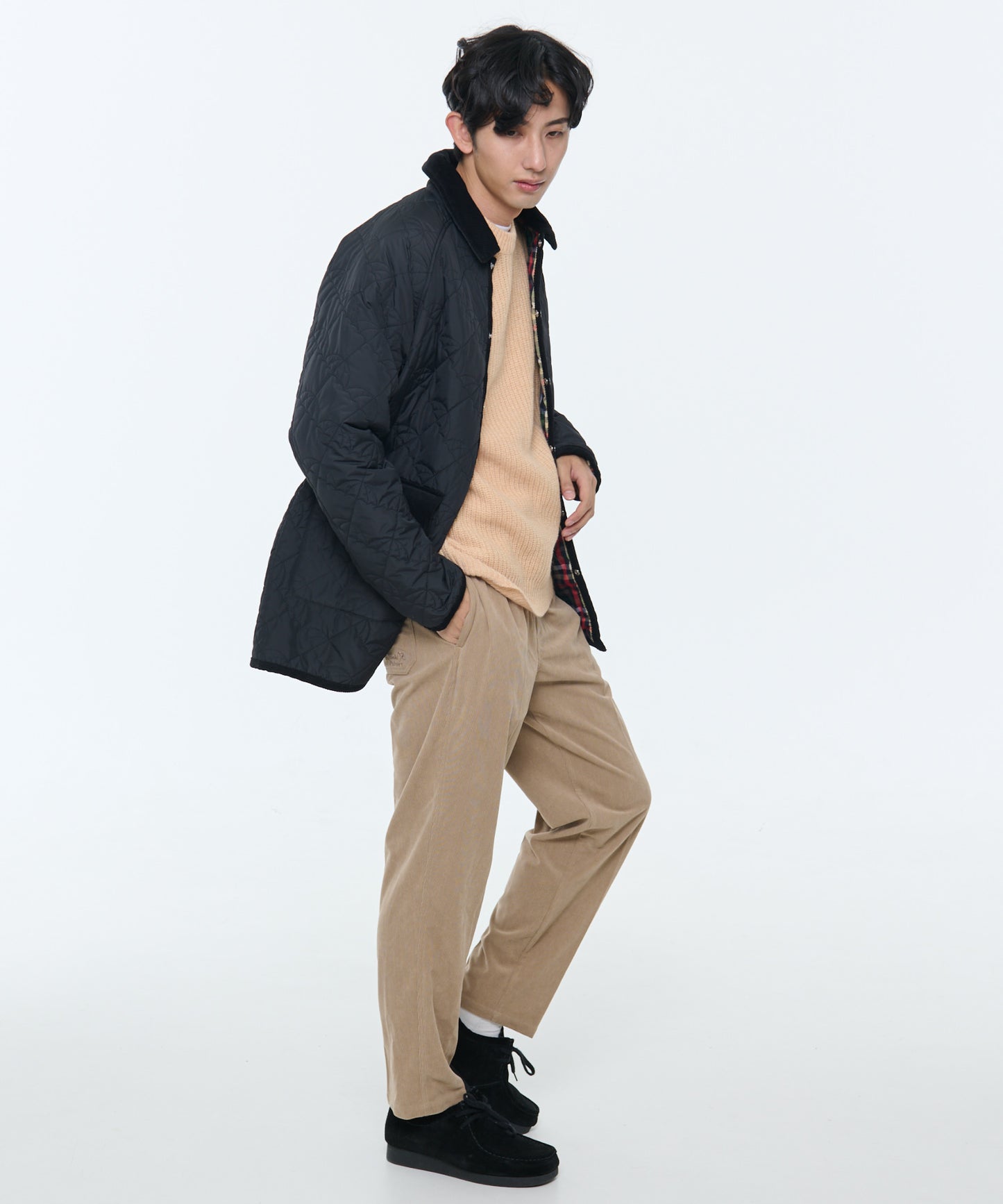 【残り1点】アンブレラキルティングシェアコート