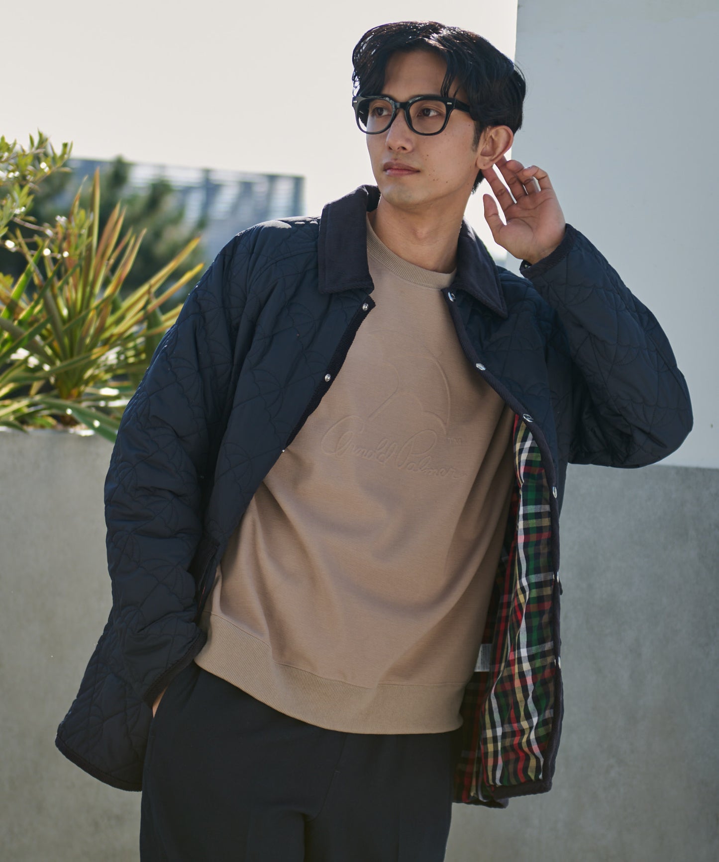 【残り1点】アンブレラキルティングシェアコート