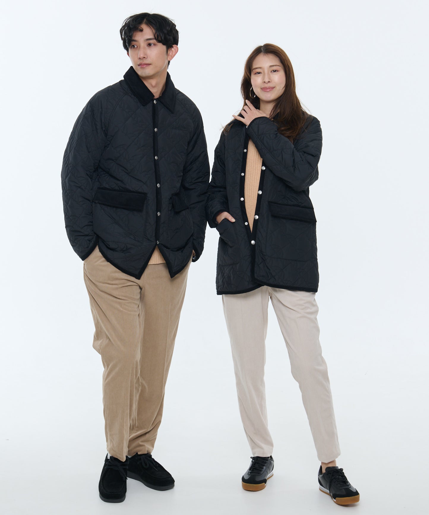 【残り1点】アンブレラキルティングシェアコート