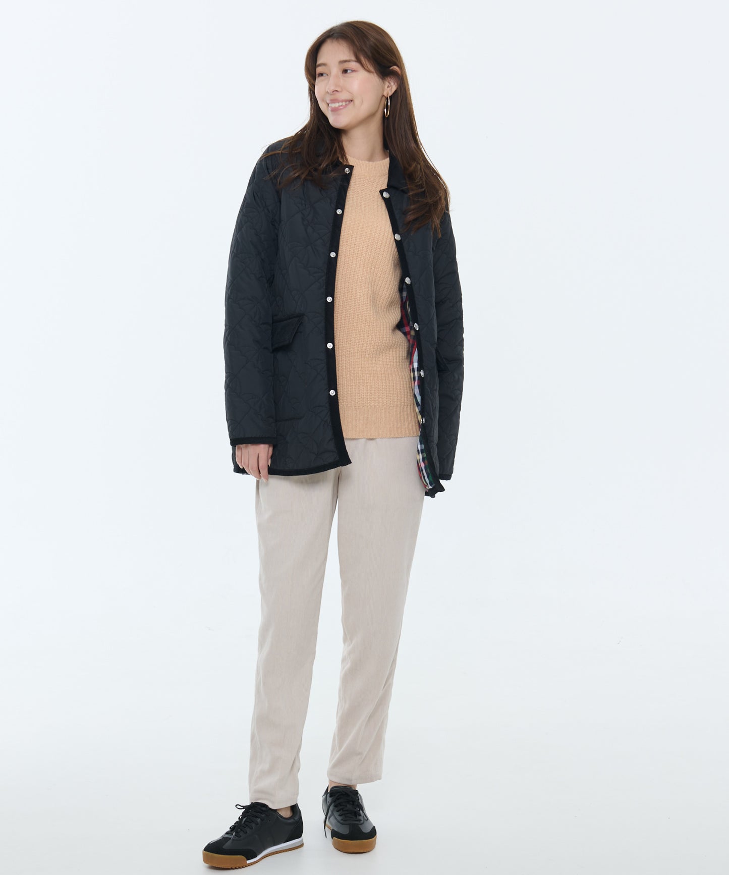 【残り1点】アンブレラキルティングシェアコート