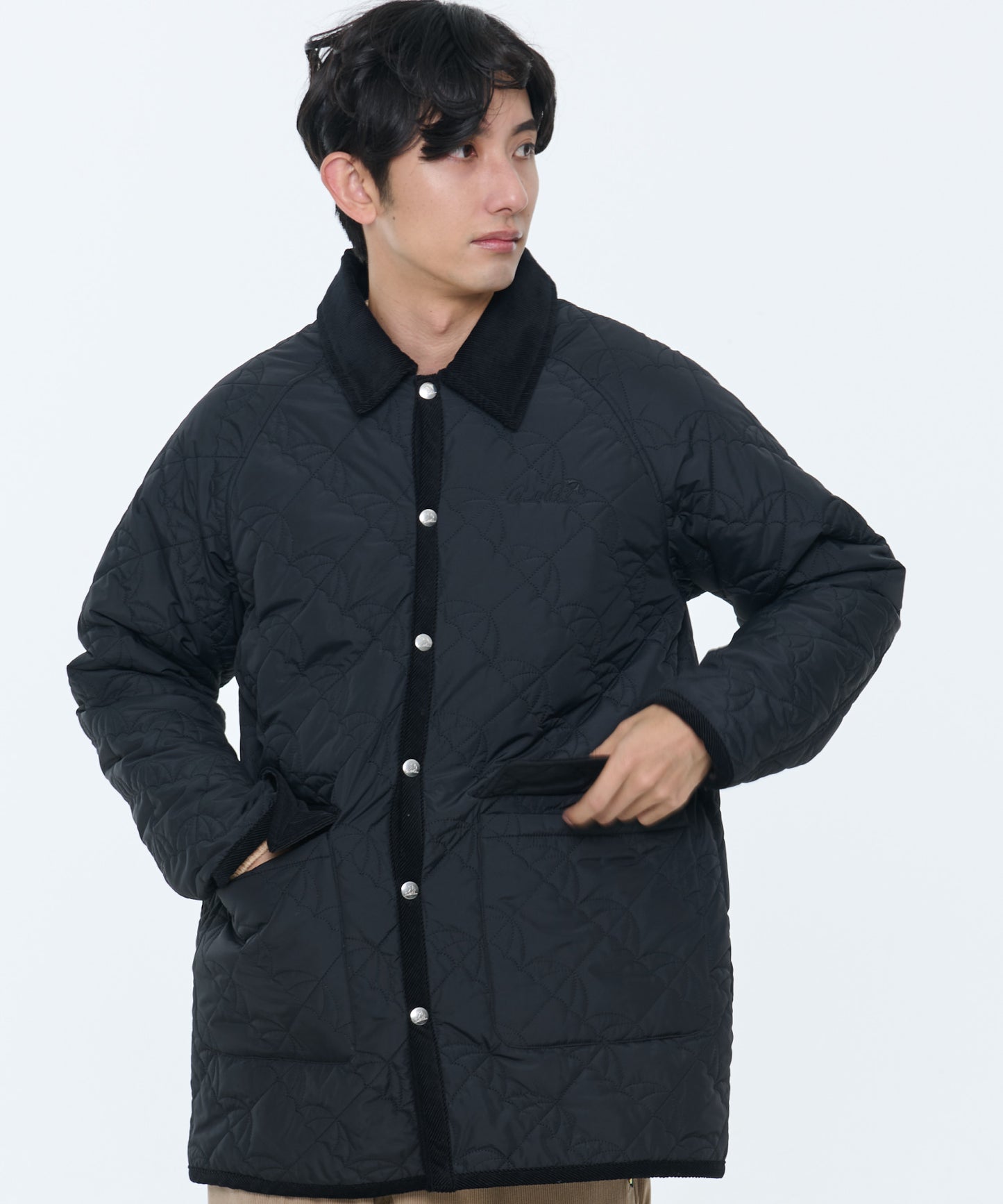 【残り1点】アンブレラキルティングシェアコート