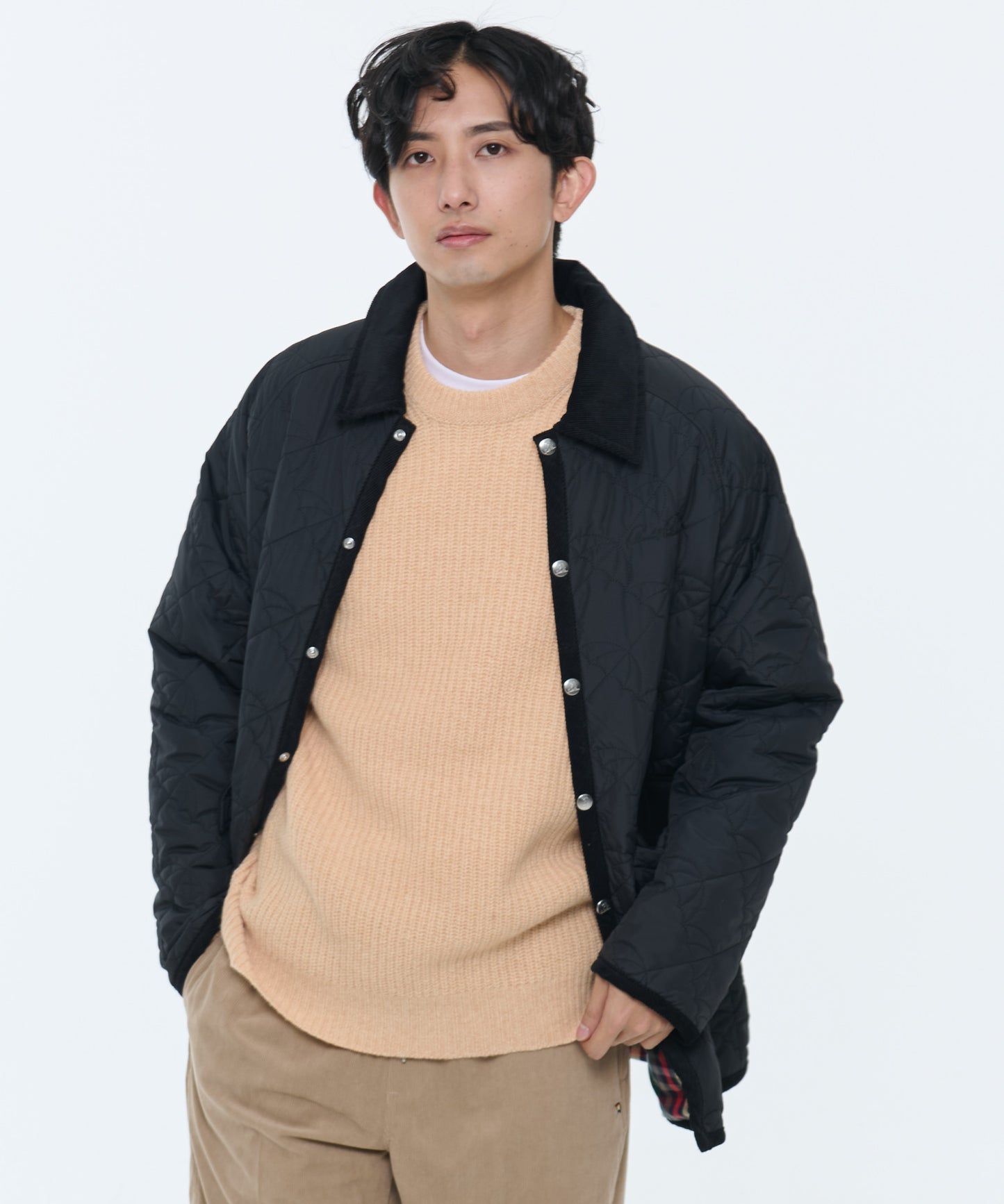 【残り1点】アンブレラキルティングシェアコート