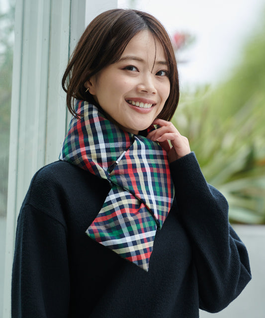 Arnold Palmer シェア リバーシブルダウンマフラー