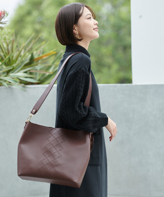 Arnold Palmer モノグラム2WAYショルダーバッグ