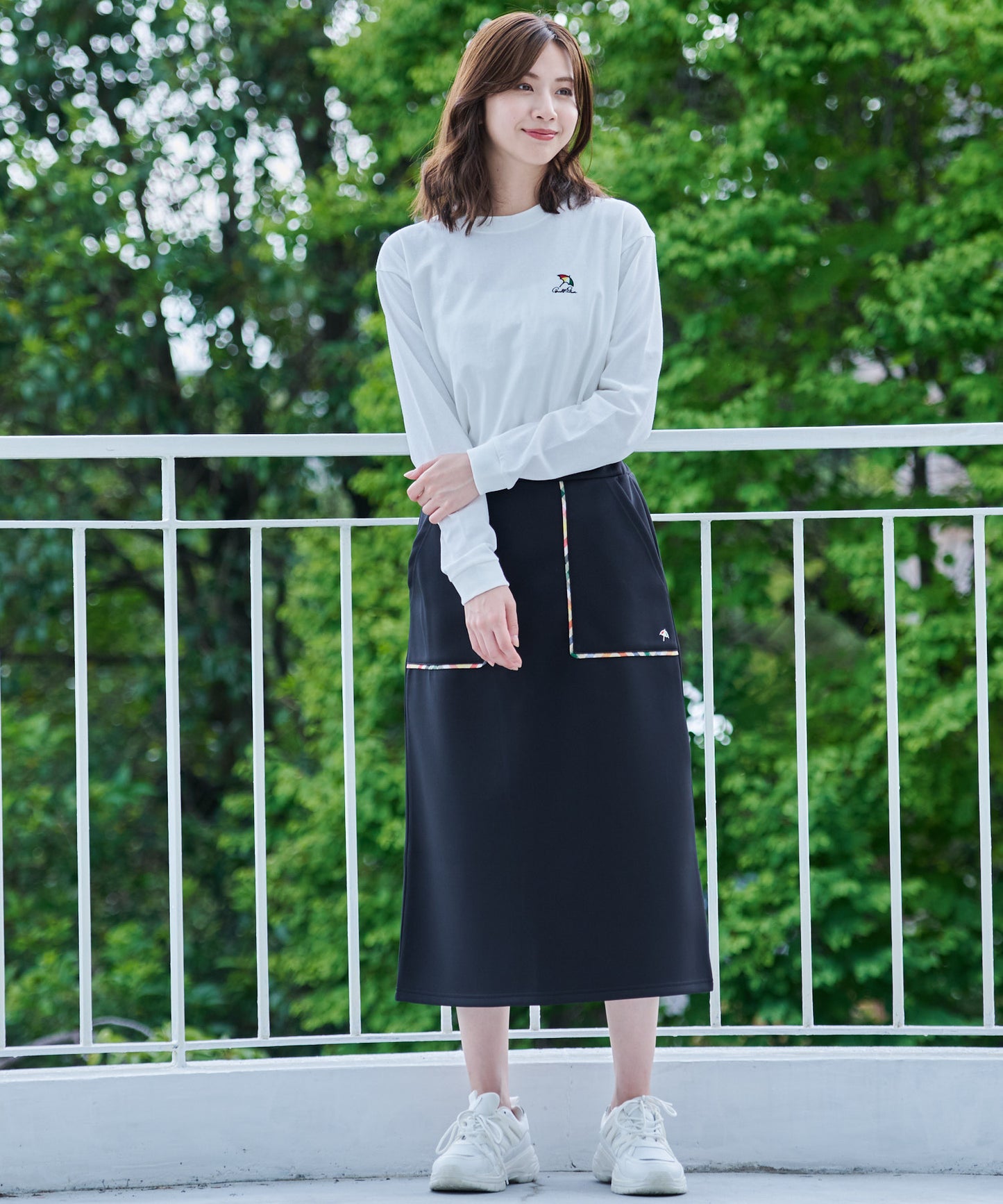 アンブレラロゴ シェアロングTシャツ