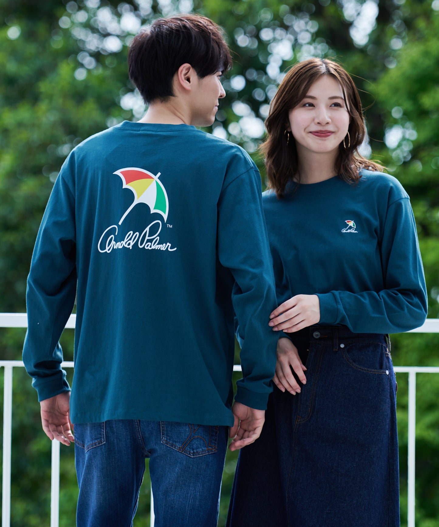 【残り2点】アンブレラロゴ シェアロングTシャツ