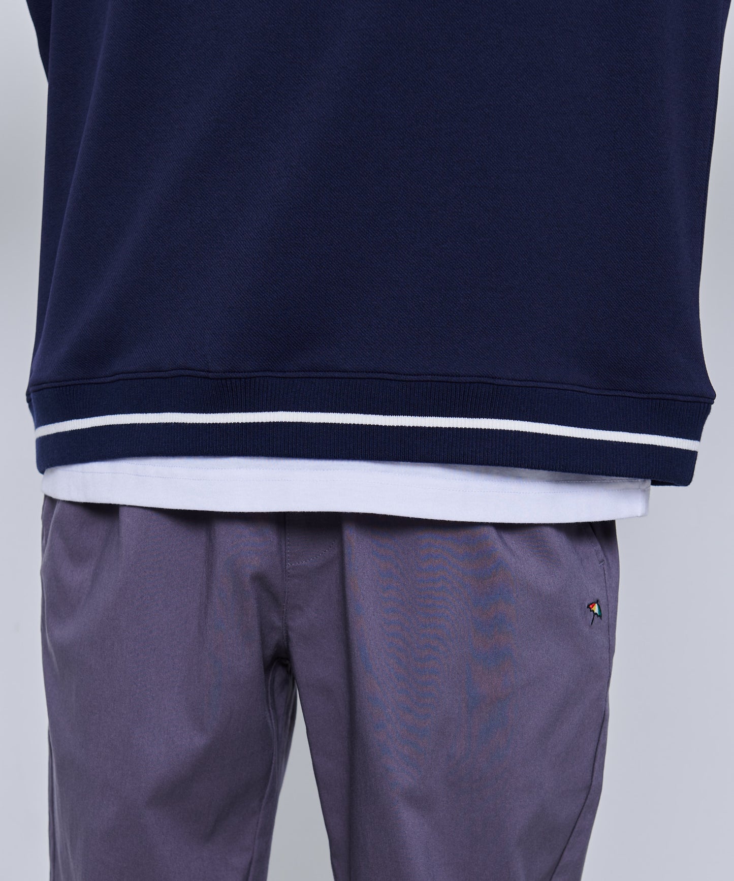 【残り1点】カットカルゼベスト×ロングTシャツセット