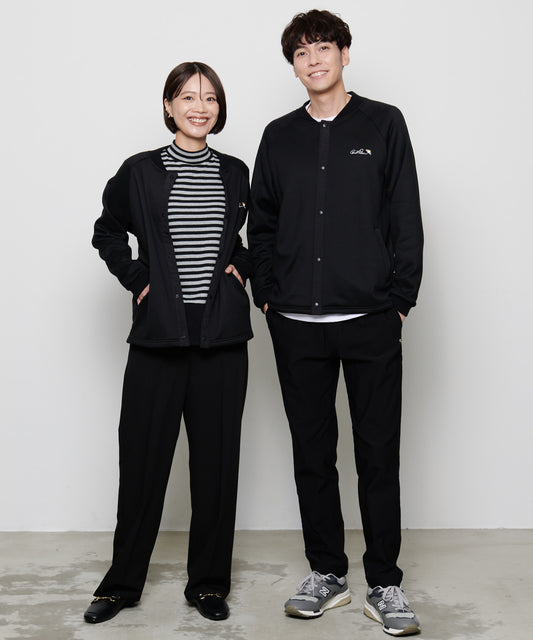 Arnold Palmer 【残り1点】ピーチ裏シャギー シェアスナップカーディガン