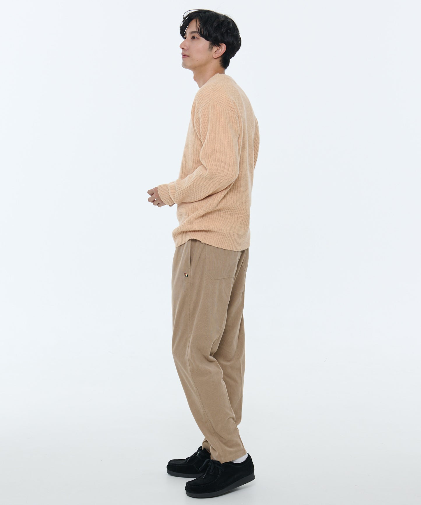 【残り3点】シェア 畔編みウールニットセーター