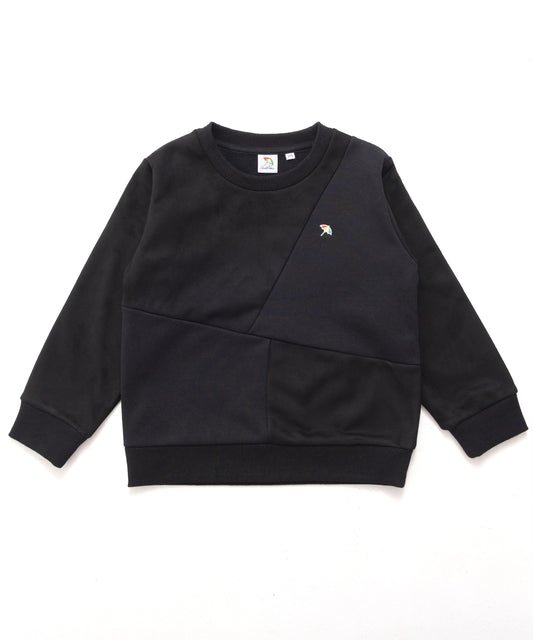 Arnold Palmer スウェード裏フリース異素材ドッキングプルオーバー【キッズ】