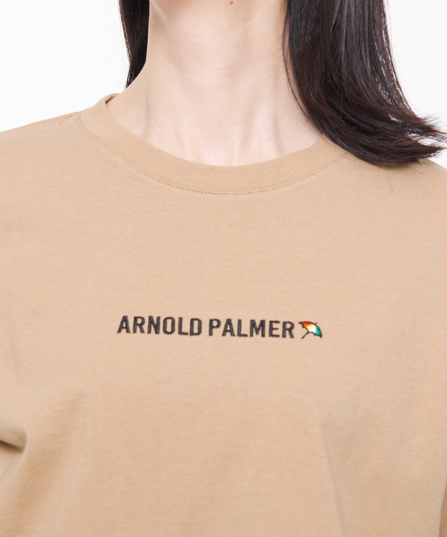 パーマーチェックドッキング シェアロングスリーブTシャツ