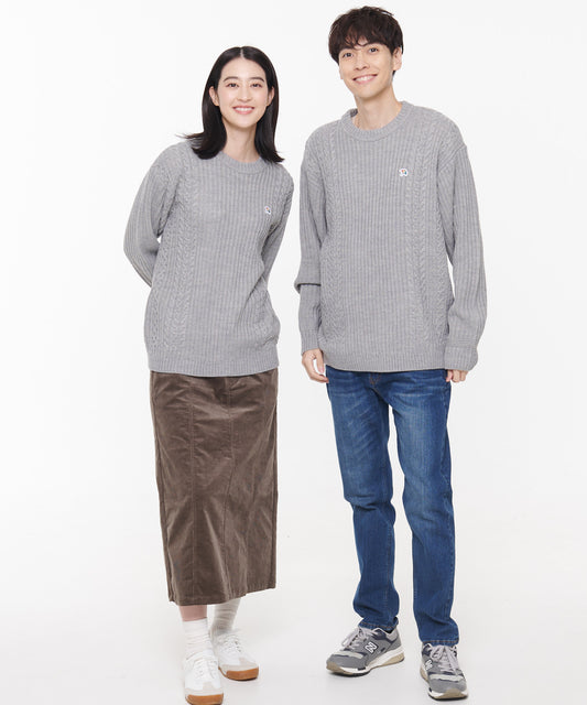 Arnold Palmer シェア ミックスパターン ニットプルオーバー