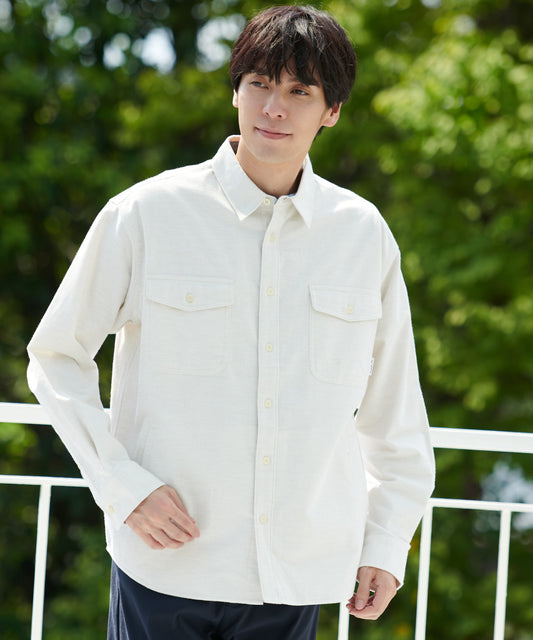 Arnold Palmer ウールライク起毛長袖シャツジャケット