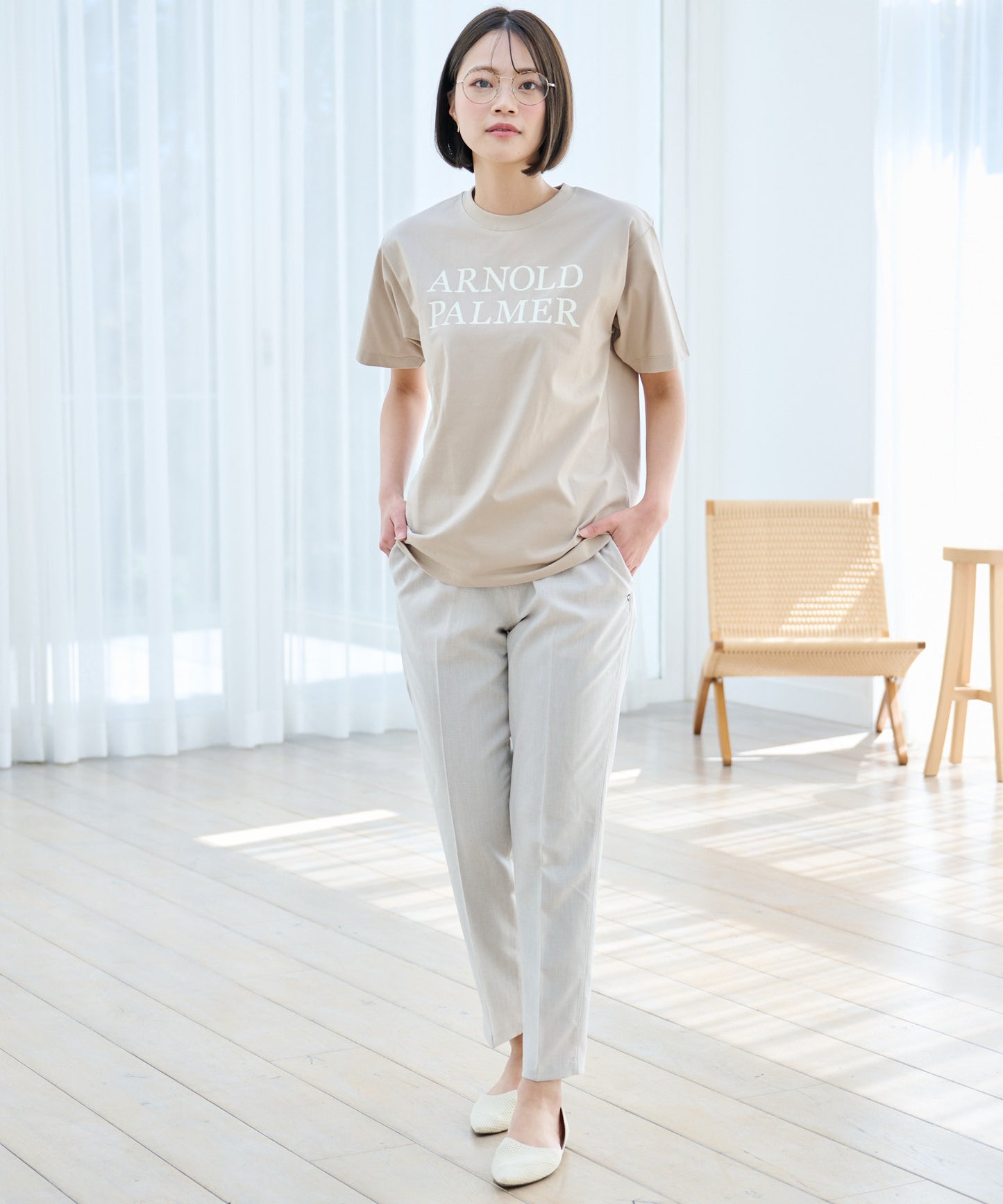 フロッキーロゴ シェア 半袖Tシャツ