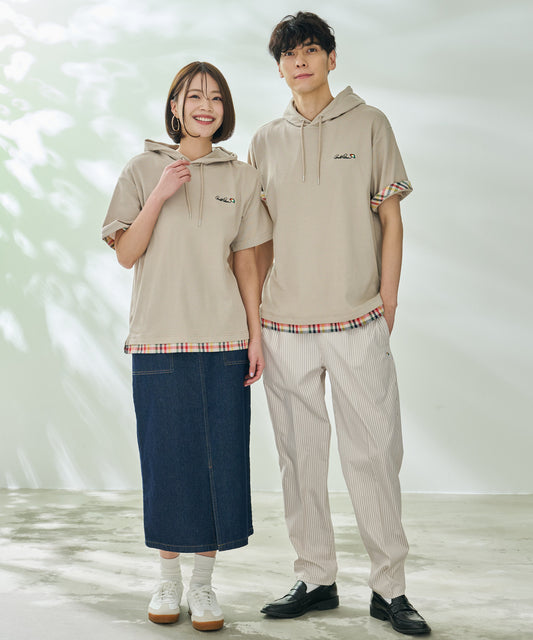 Arnold Palmer ハニカムワッフル シェア 半袖フーディ