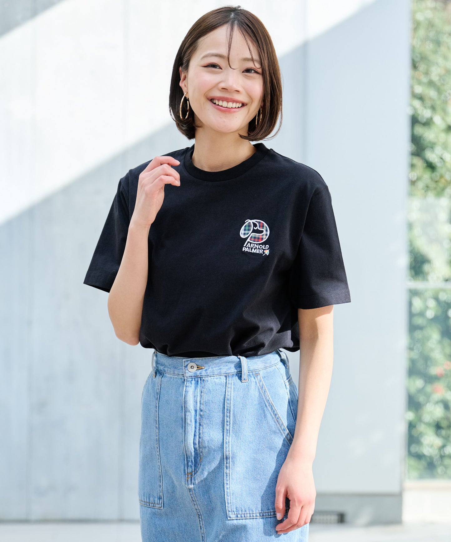 ドッグモチーフシェアTシャツ