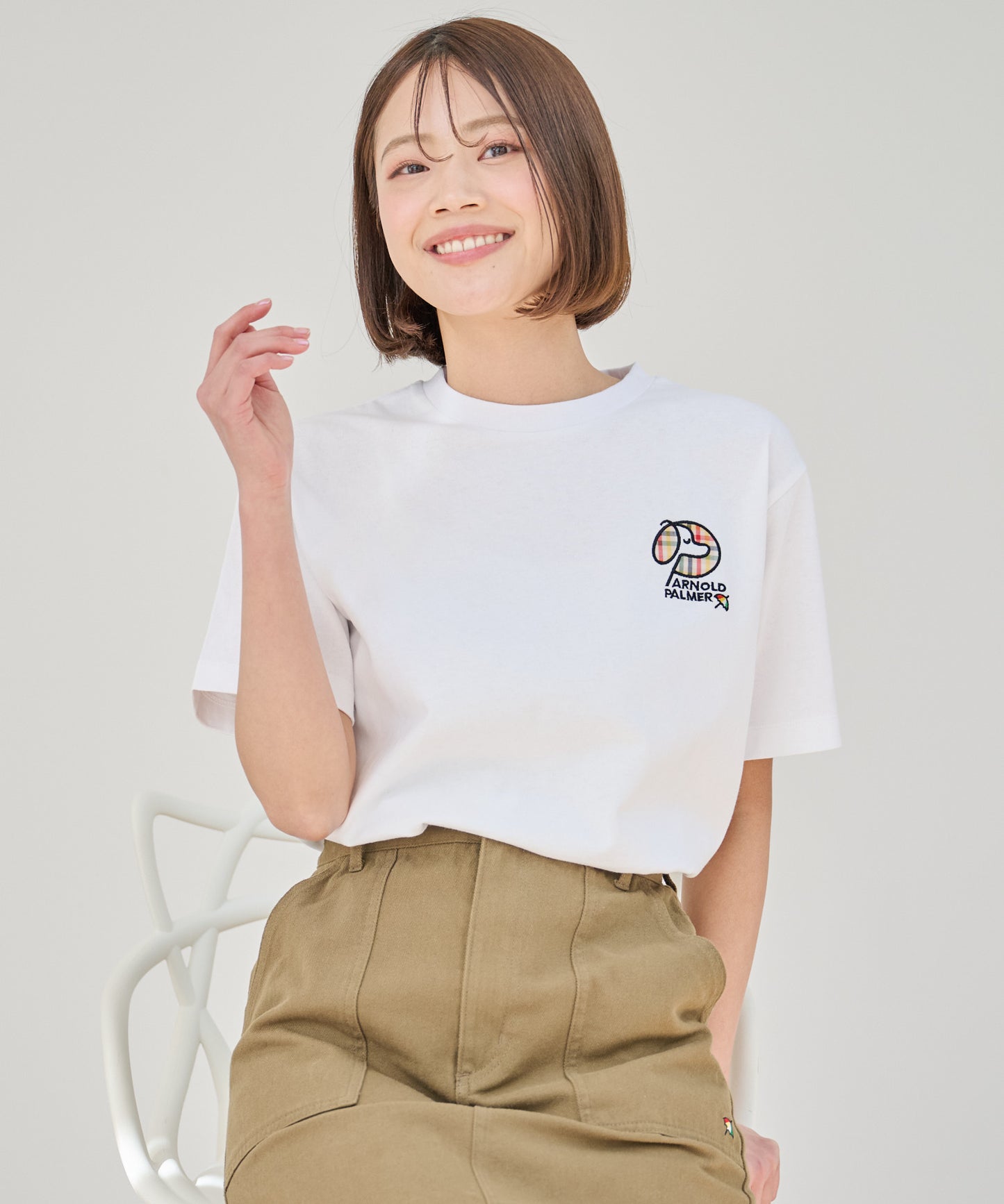ドッグモチーフシェアTシャツ