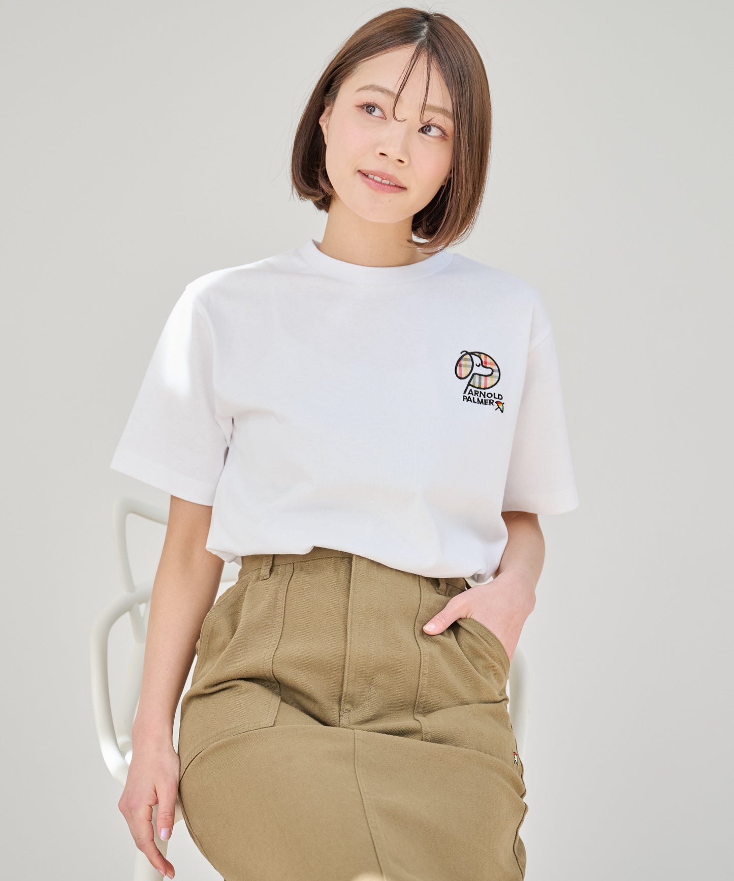 ドッグモチーフシェアTシャツ
