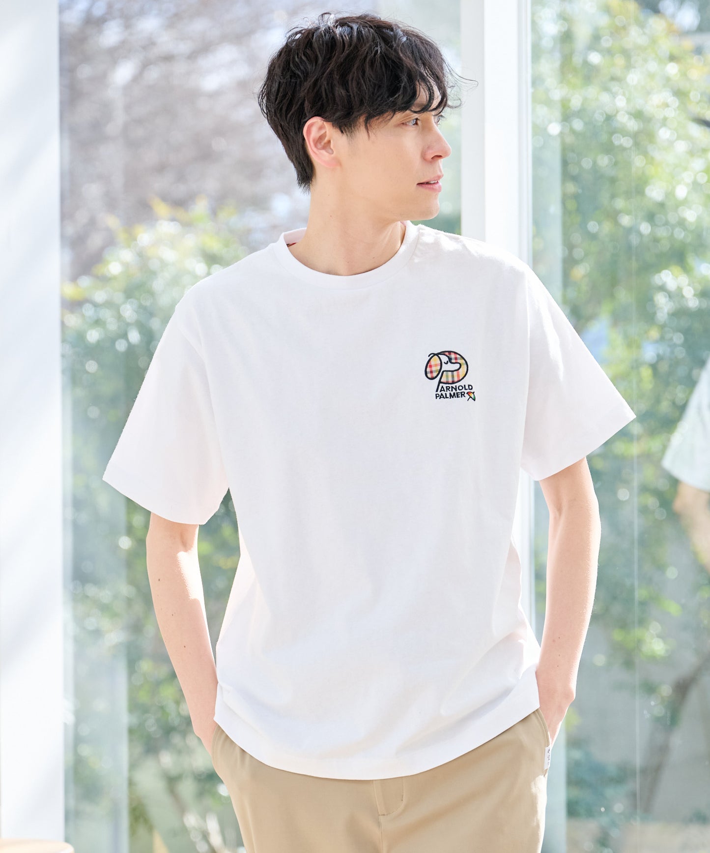 ドッグモチーフシェアTシャツ